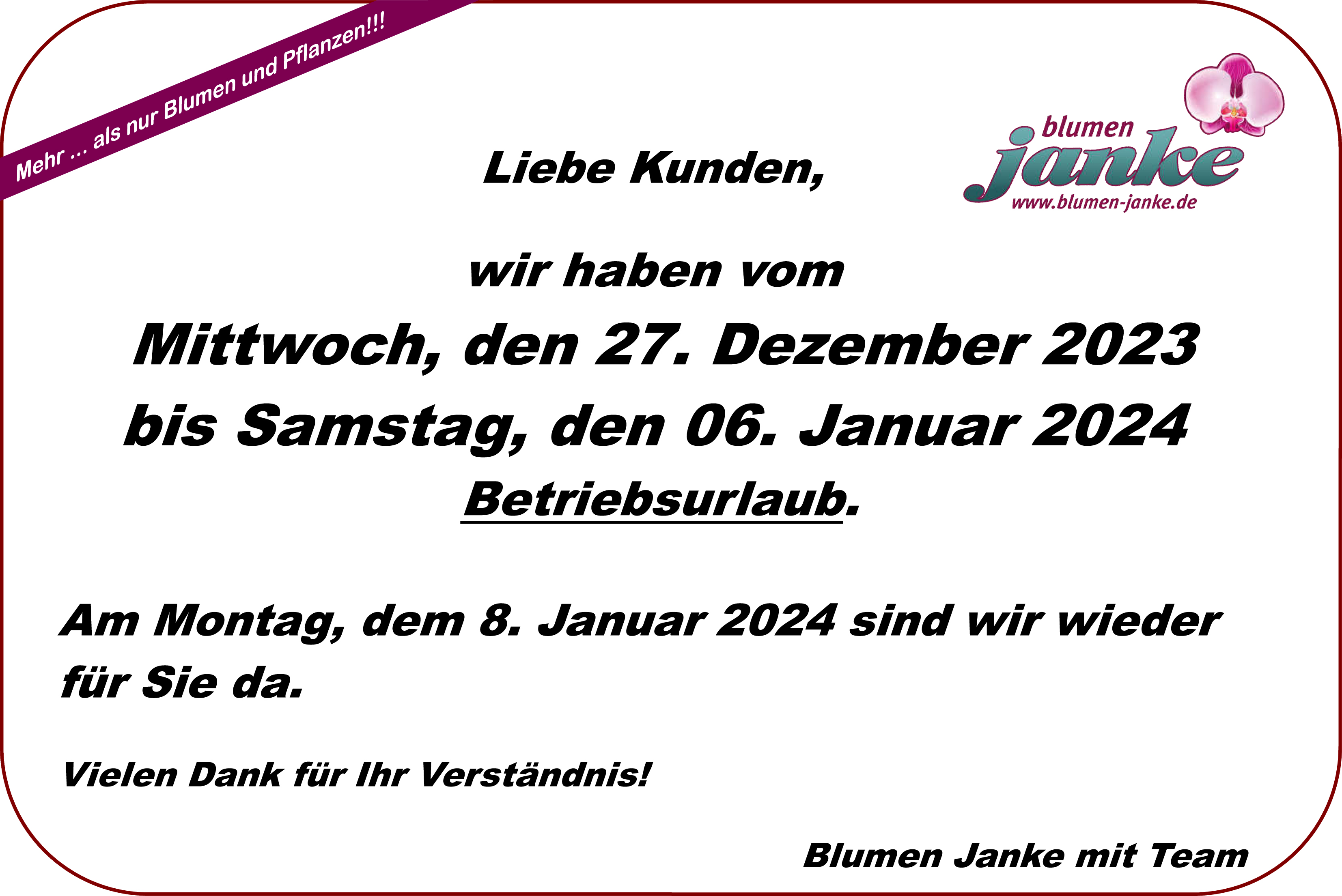 Blumen Janke Weilerbach