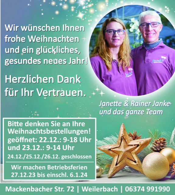 Blumen Janke Weilerbach